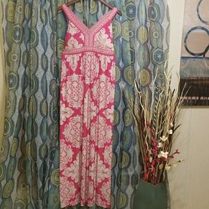 NWT Macy's INC Moroccan Maxi Dress